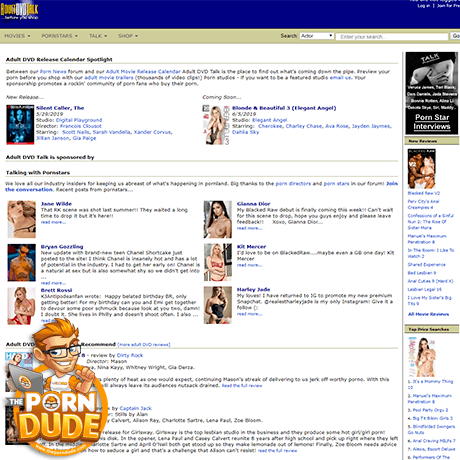 These adult movie databases are full of the kind of obsessive cataloging of...